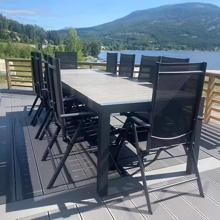 Modern Lakehouse With Sauna, Near Golf And Alpine * Vradal