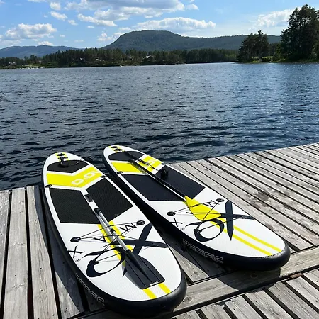 Modern Lakehouse With Jacuzzi & Sauna, Near Golf And Alpine * Vrådal